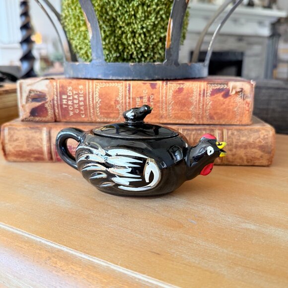 Vintage Redware Chicken Creamer - Picture 13 of 16